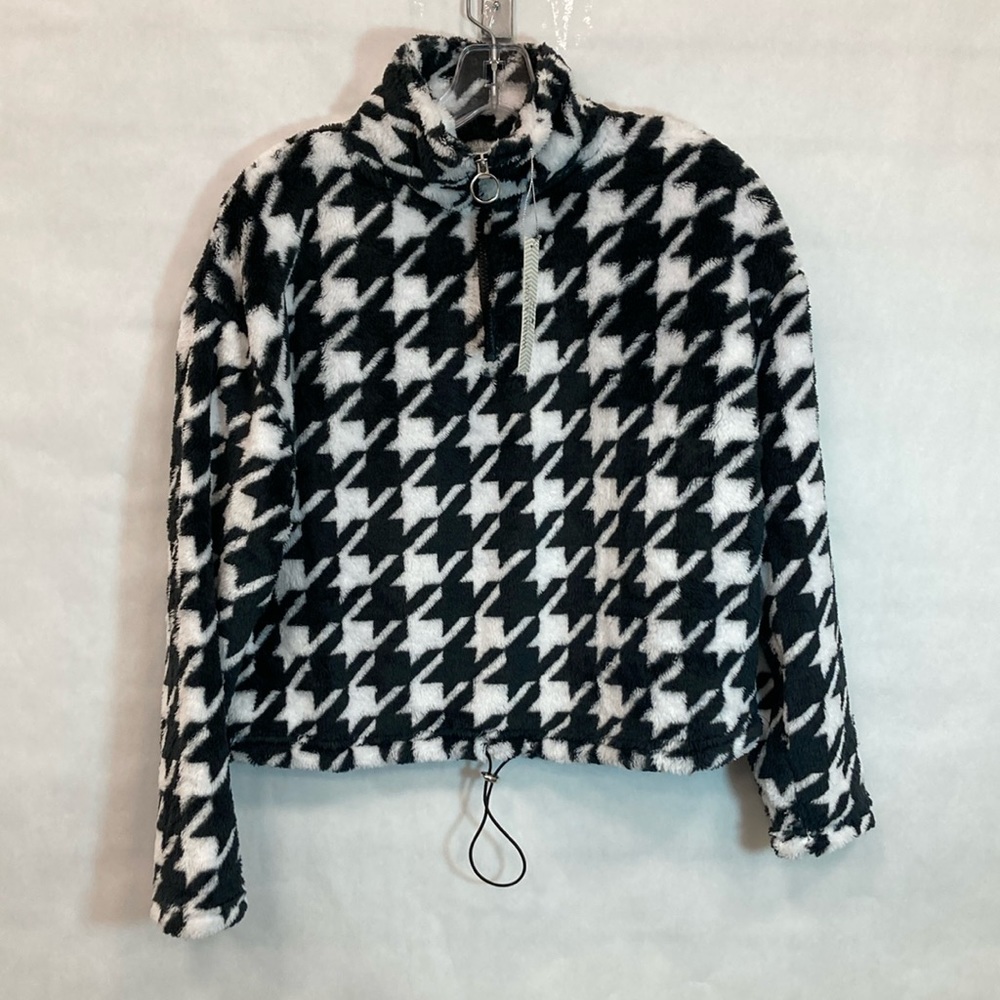 NWOT -Womens Long Sleeve Fashion Fleece Pullover
